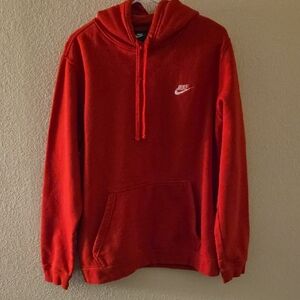 Nike Vibrant Red Pullover Hoodie